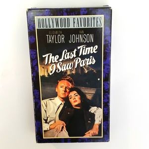 Hollywood Favorites The Last Time I Saw Paris Vintage Collectible VHS Tape